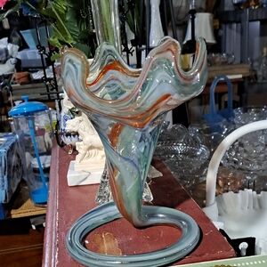 Murano Style Vintage Vase